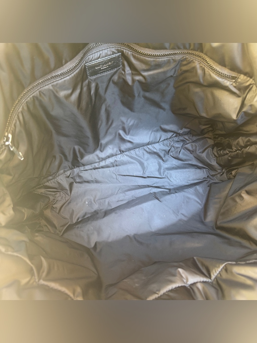 Saint Laurent Nylon Puffer Tote - Picture 11 of 16